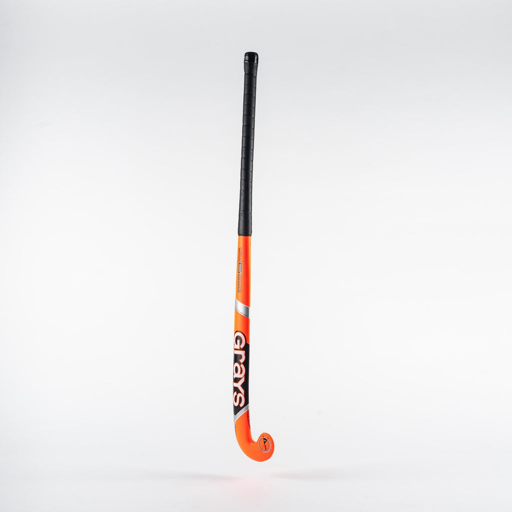 HACK24Composite Sticks GX6000 JB Orange Black 1 Angle