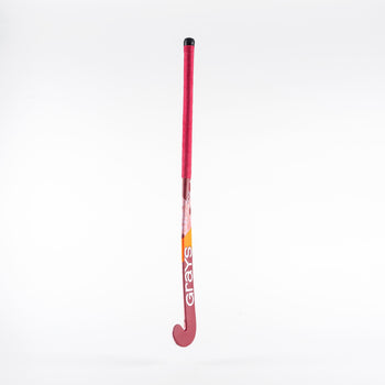 HBBA24Wooden Sticks Aftershock UB Pink Red 2 Angle