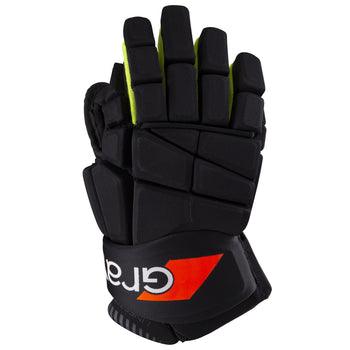 2600 HGAA19 6210452 Glove Linestopper Black Fluo Yellow, Back