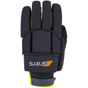 2600 HGBA20 6210605 Glove Proflex 1000 Black & Fluoro Yellow, Back