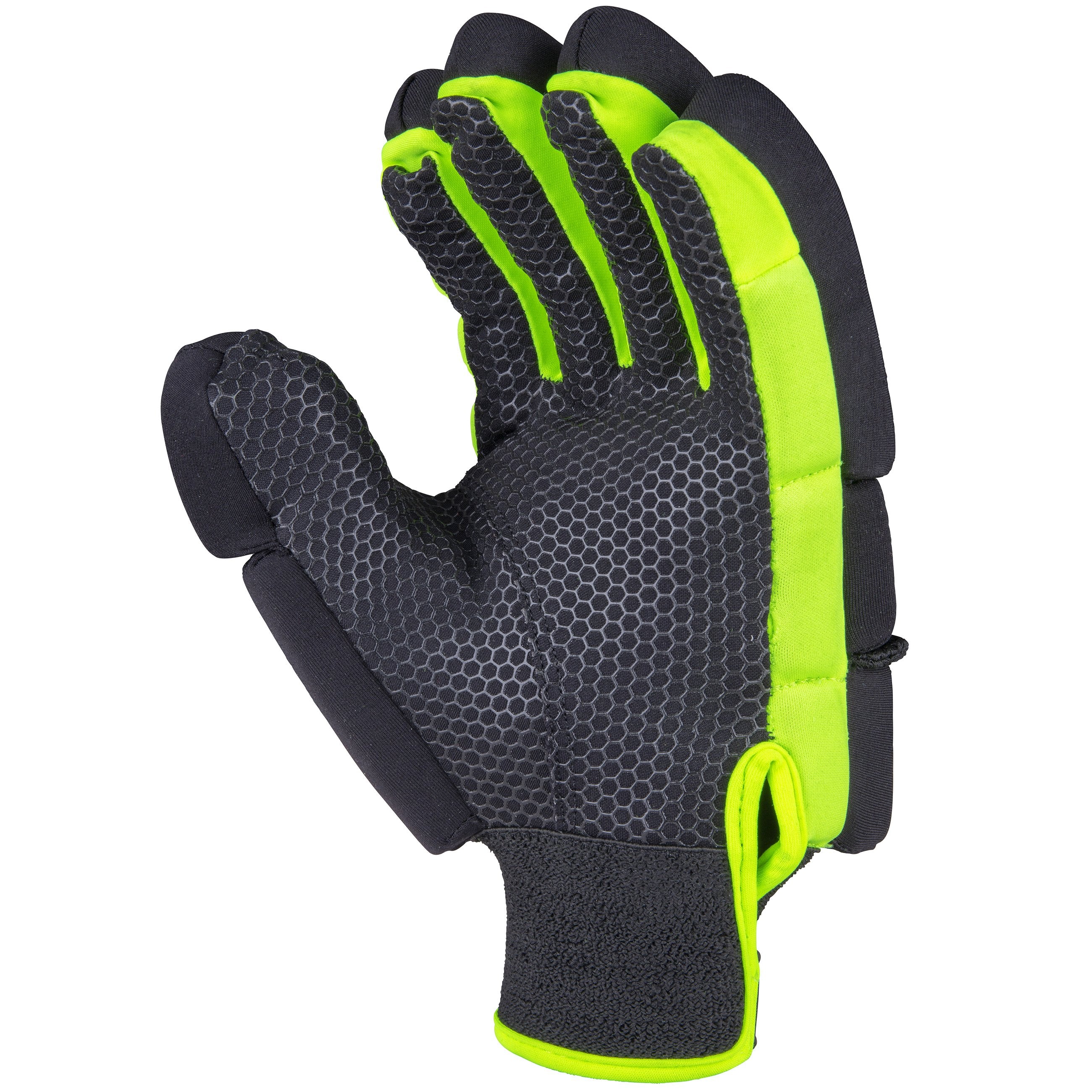2600 HGBA20 6210605 Glove Proflex 1000 Black & Fluoro Yellow, Main Palm