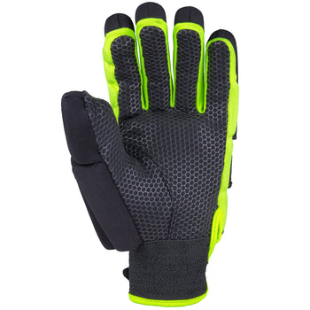 2600 HGBA20 6210605 Glove Proflex 1000 Black & Fluoro Yellow, Palm