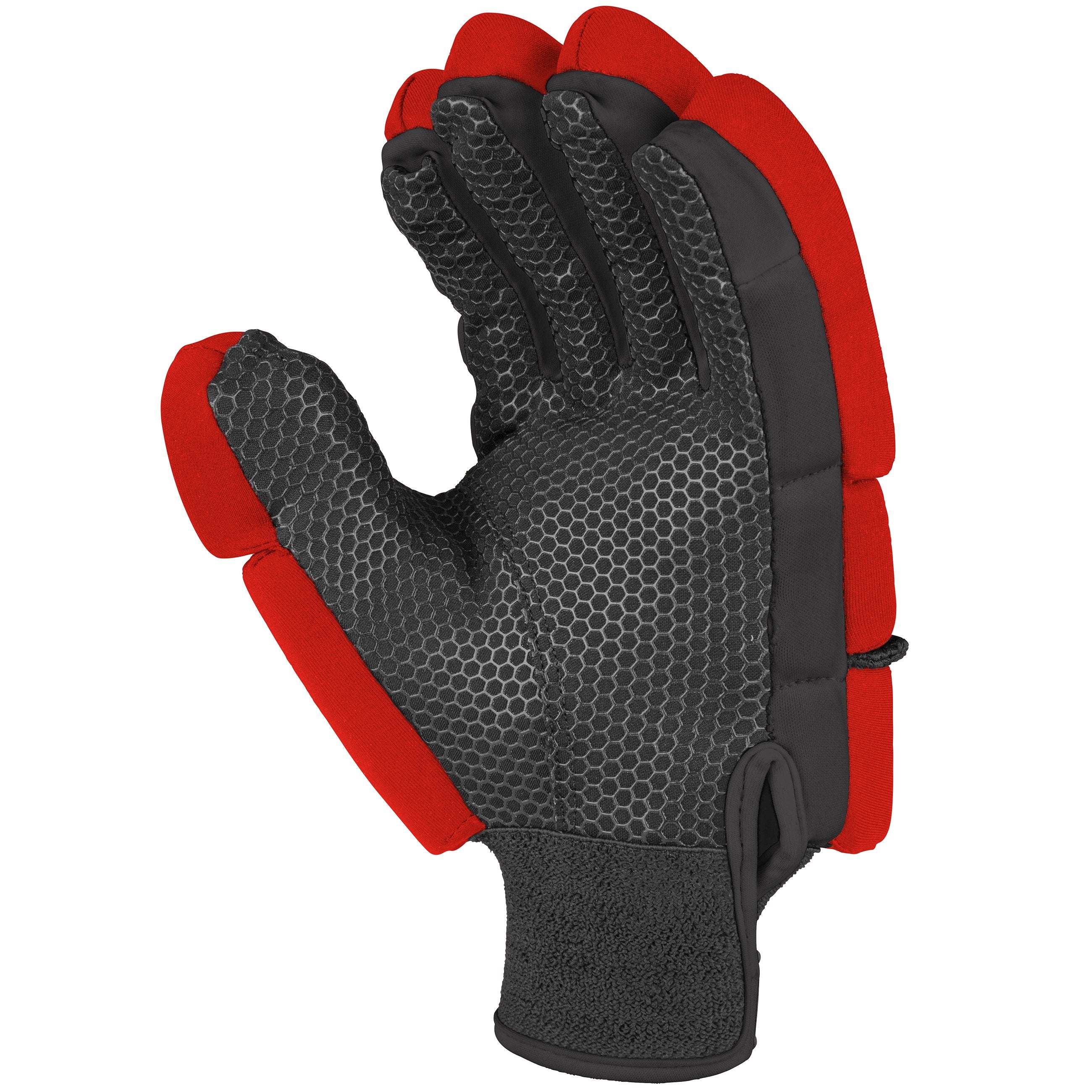 2600 HGBA20 6210805 Glove Proflex 1000 Black & Fluoro Red, Main Palm