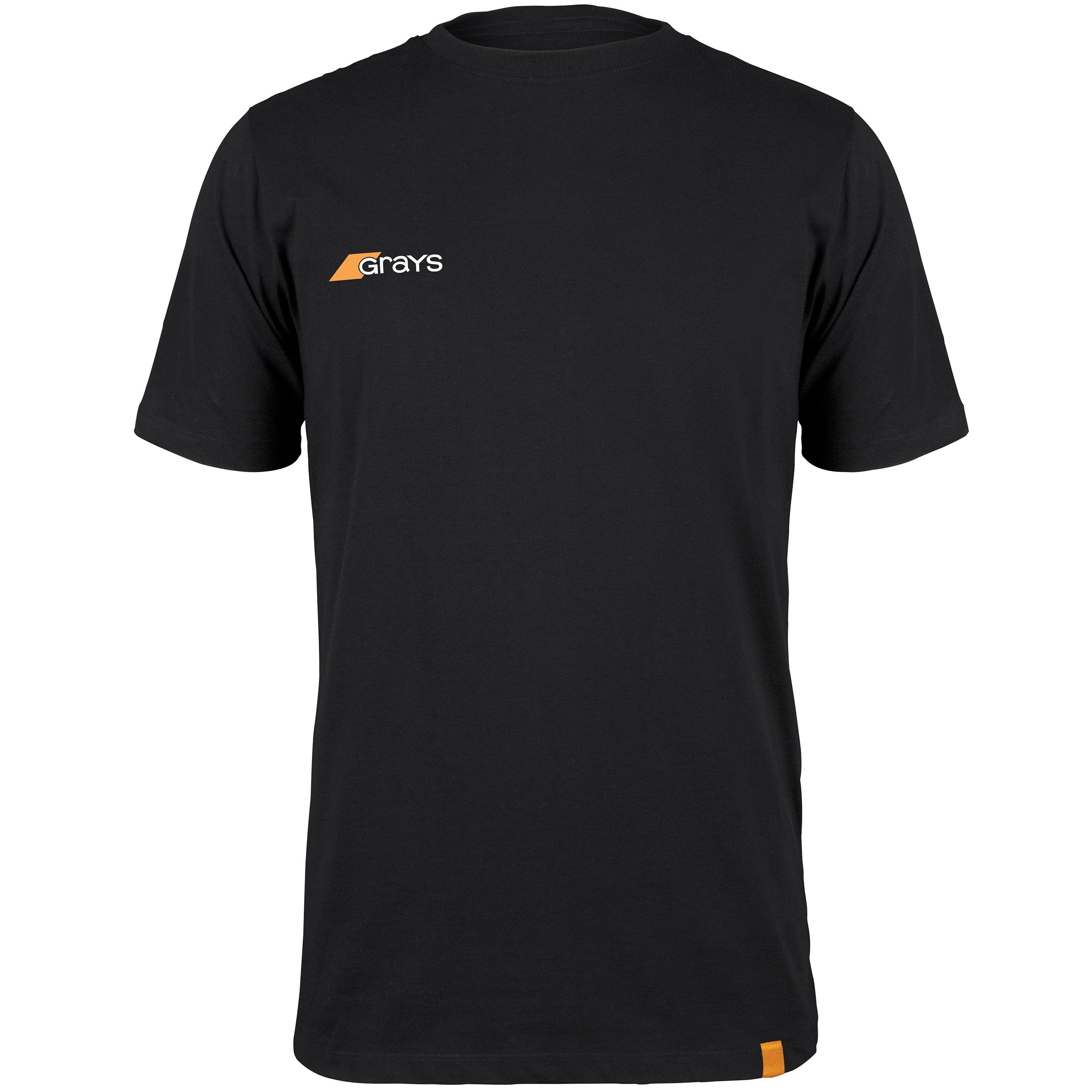 2600 6113705 Tee Tangent Black Front