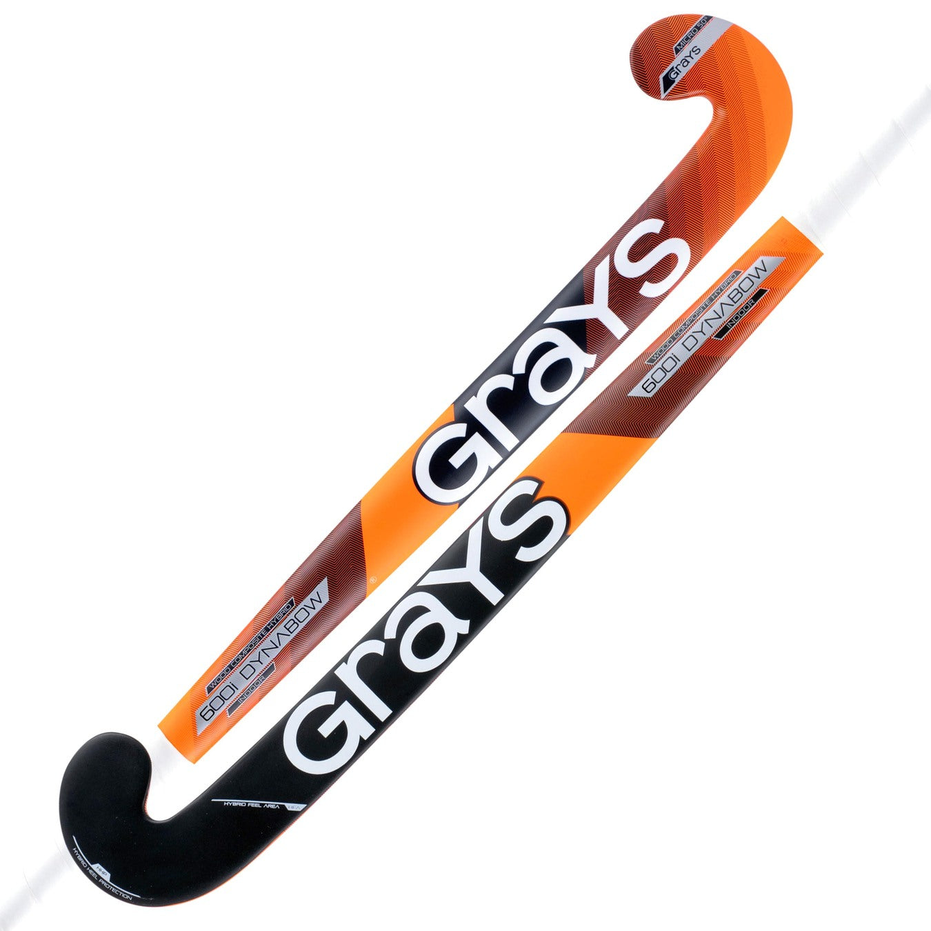 HBAD22Wooden Sticks 600i Indoor Dynabow Black Orange Main